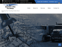 Tablet Screenshot of monseyonetrucking.com